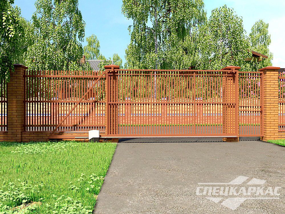 Откатные ворота Откатные ворота