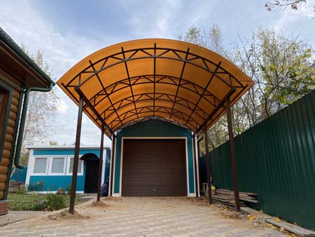 Типы металлоконструкций для навесов, их технические характеристики и особенности безопасной эксплуатации Типы металлоконструкций для навесов, их технические характеристики и особенности безопасной эксплуатации