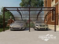 Навес из поликарбоната для автомобиля Навес из поликарбоната для автомобиля