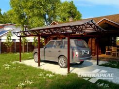 Навес из поликарбоната для автомобиля Навес из поликарбоната для автомобиля